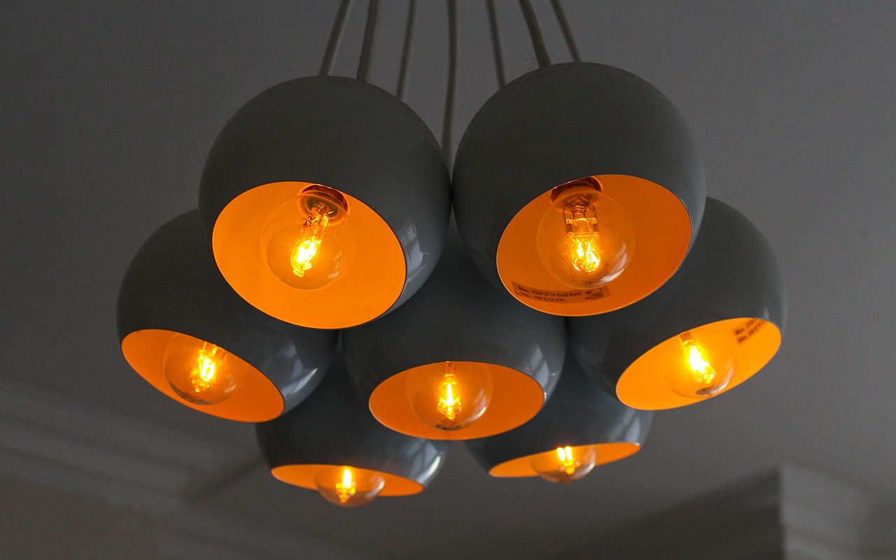 Plafonnier LED Suspendu Hofstein – Design Moderne Noir Et Blanc, Pour Salon, Cuisine, Chambre, 1 à 3 Lumières